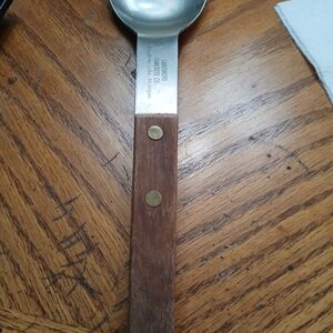 Vintage Ice Cream Scoop W Advertizing